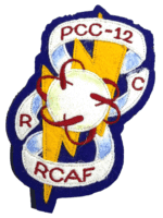 Royal Canadian Air Force RCAF PCC-12 RC Felt Jacket Patch