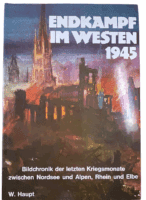 WW2 German Final Battle in the West 1945 GERMAN TEXT HC Reference Book