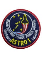 US NASA Space Shuttle Astro 1 Brand Hoffman Lounge Parker Gardner Patch