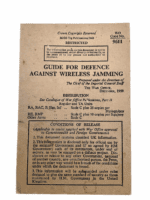 British Guide for Defence Against Wireless Jamming Softcover Reference Book