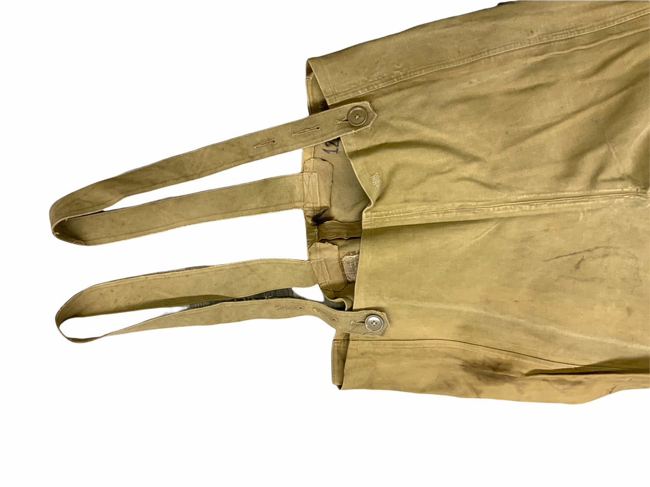 WW2 British Dispatch Riders Rubberized Over Trousers 1940 Dated Size 12 WW2 British Dispatch Riders Rubberized Over Trousers 1940 Dated Size 12