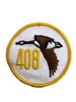 Canadian Forces RCAF 408 Squadron Colour Crest Patch Vintage