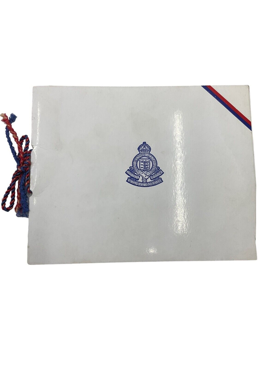 Royal Canadian Army Ordnance Corps University Armouries Christmas Card Royal Canadian Army Ordnance Corps University Armouries Christmas Card