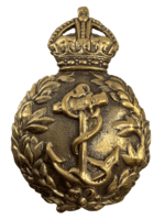 WW1 WW2 British Canadian RCN RN Navy Bronze Cast Cross Belt Plate Badge WW1 WW2 British Canadian RCN RN Navy Bronze Cast Cross Belt Plate Badge