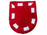 US Army Special Forces Airborne Beret Flash Red White Diced