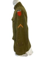 WW1 US AEF 76th Division Corporal Signals Collar Disc Other Ranks Tunic