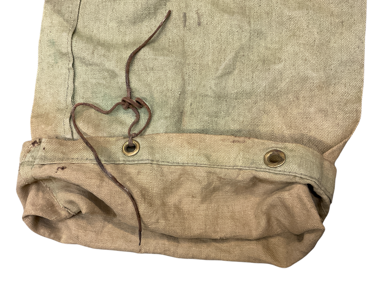 WW1 Canadian British CEF BEF Cotton Equipment Sack Bag 41 x 11 Inches Appx WW1 Canadian British CEF BEF Cotton Equipment Sack Bag 41 x 11 Inches Appx