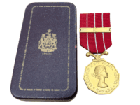 Canadian Forces Decoration Medal CD & Bar Cpl Pomerleau
