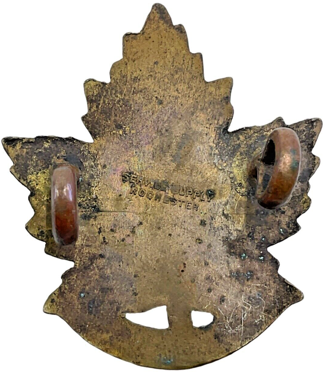 WW1 Canadian CEF 46th Battalion Collar Insignia Single WW1 Canadian CEF 46th Battalion Collar Insignia Single