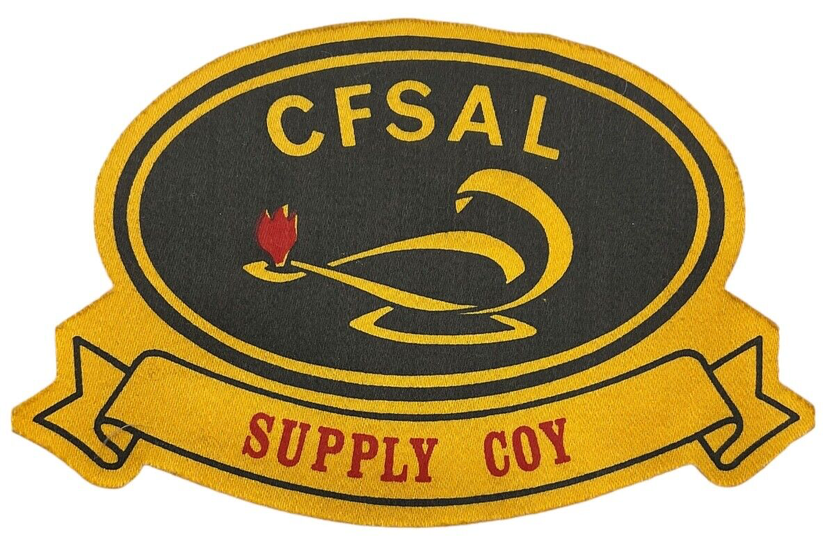 Canadian Forces School Of Administration and Logistics CFSAL Supply Coy Patch Canadian Forces School Of Administration and Logistics CFSAL Supply Coy Patch