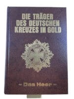 WW2 German Cross and Gold Vol 1 Das Heer GERMAN TEXT Hardcover Reference Book