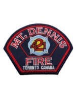 Canadian Toronto Fire Station 421 Mt Denis Patch Insignia