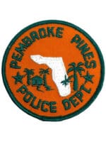 US Pembroke Pines Florida Police Department Patch