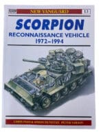 British Scorpion Reconnaissance Vehicle Osprey NV 13 Softcover Reference Book