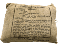 WW2 Australian Johnson and Johnson First Field Dressing 1942