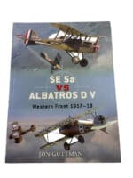 WW1 British German SE5a VS Albatros D5 Western Front Osprey SC Reference Book