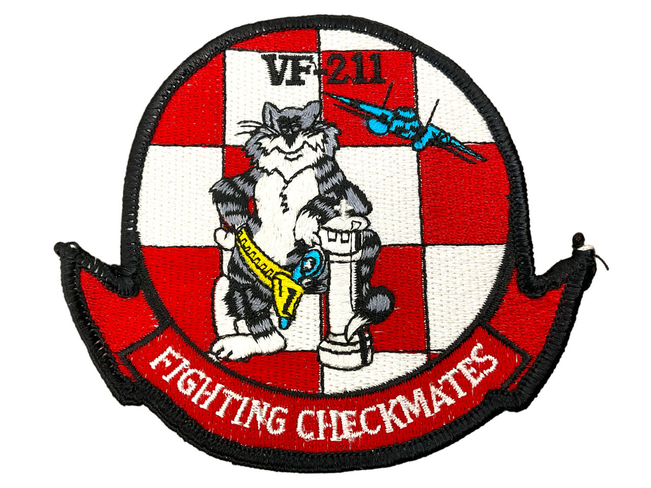 US USN Naval Aviator VF 211 Any Knight Baby Tomcat F-14 Patch US USN Naval Aviator VF 211 Any Knight Baby Tomcat F-14 Patch