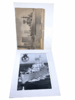 Canadian British RN Navy HMS Bristol Ship Photograph & Newspaper Cutting 12 x 10 Canadian British RN Navy HMS Bristol Ship Photograph & Newspaper Cutting 12 x 10
