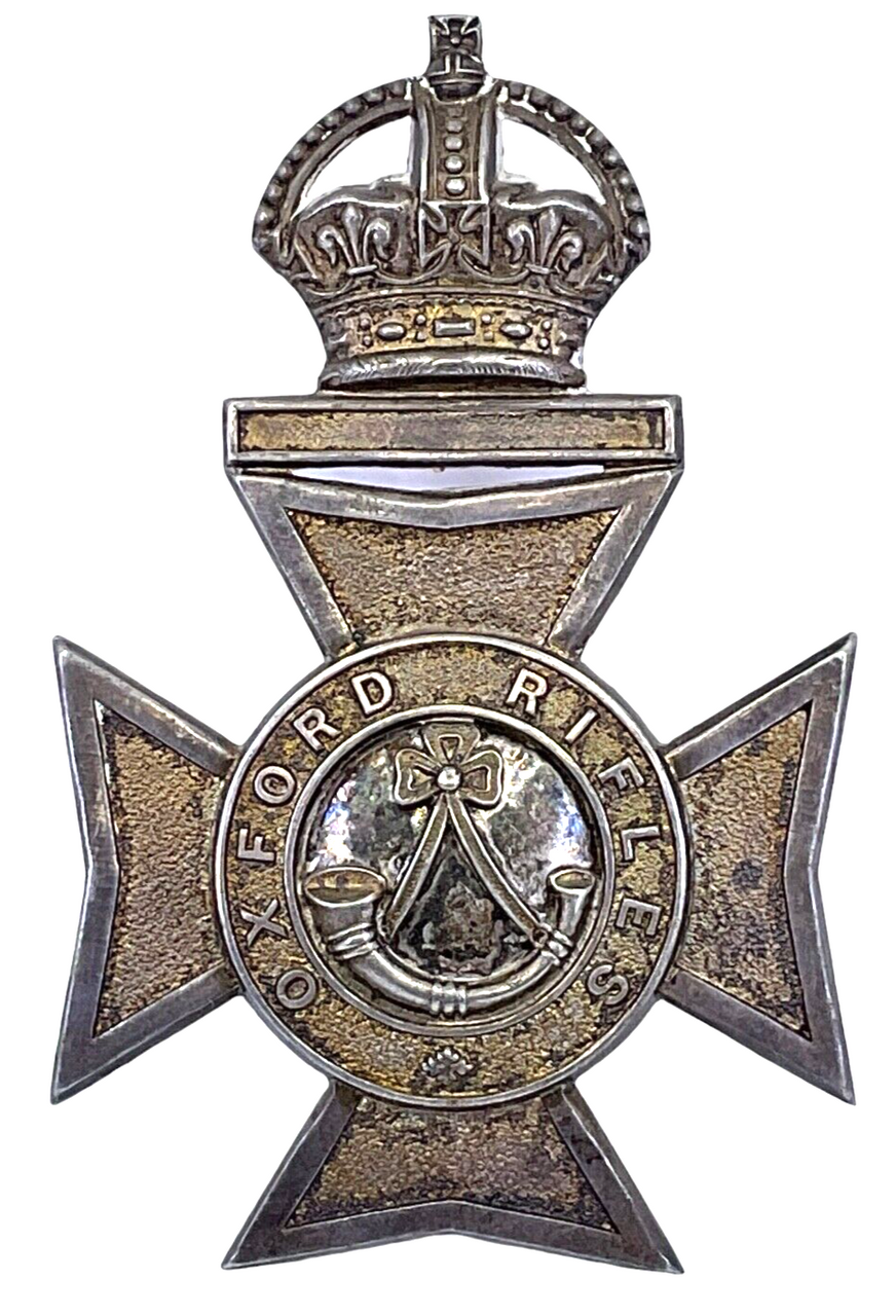 Canadian Militia The Oxford Rifles Cross Belt Plate Canadian Militia The Oxford Rifles Cross Belt Plate