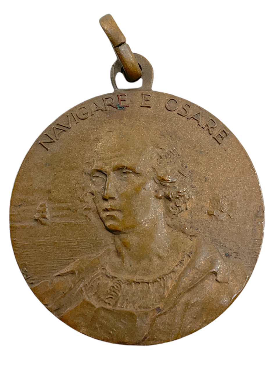 Italian Commemorative Christopher Colombus Medal Italian Commemorative Christopher Colombus Medal