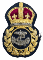 WW2 Royal Canadian Navy RCN Chief Petty Officers Visor Cap Insignia