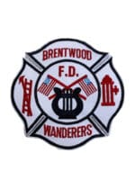 US Brentwood New York Wanderers Fire Department Patch