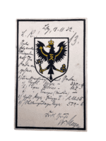 WW1 Imperial German Kaiser Und Volksdank Postcard WW1 Imperial German Kaiser Und Volksdank Postcard