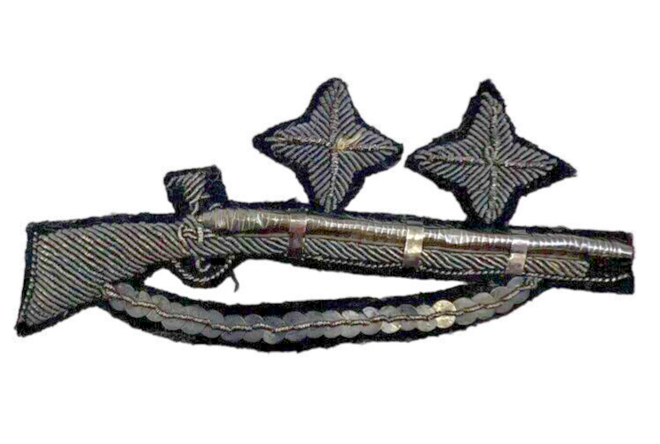 British Victorian Volunteer Marksman Bullion Wire Qualification Badge Insignia British Victorian Volunteer Marksman Bullion Wire Qualification Badge Insignia