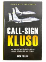 US USAF Call Sign Kluso Flying with the Eagles Hard Cover Reference Book