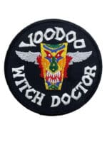 Canadian Forces RCAF CF-101 Voodoo Witch Doctor Squadron Crest Patch Canadian Forces RCAF CF-101 Voodoo Witch Doctor Squadron Crest Patch