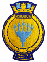Canadian RCSC Sea Cadets Ships Crest Restigouche 5 Inch Patch