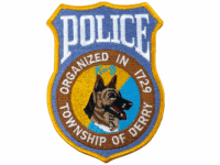 US Township Of Derry Pennsylvania K-9 Unit Police Patch US Township Of Derry Pennsylvania K-9 Unit Police Patch