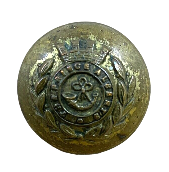 Victorian Somerset Light Infantry Regiment Sweetheart Button Badge Victorian Somerset Light Infantry Regiment Sweetheart Button Badge