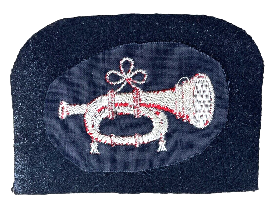 WW2 British Canadian RCN RN Navy Bugler Speciality Patch Insignia WW2 British Canadian RCN RN Navy Bugler Speciality Patch Insignia