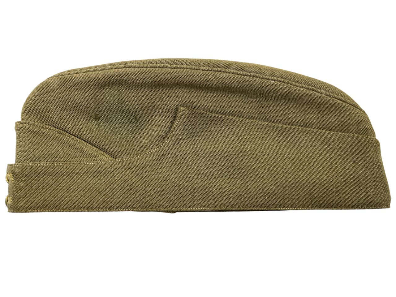 WW2 Canadian British Officers Burberry Made Wedge Cap Size 7 1/4 Named WW2 Canadian British Officers Burberry Made Wedge Cap Size 7 1/4 Named