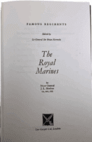 British The Royal Marines Major General JL Moulton Hardcover Reference Book