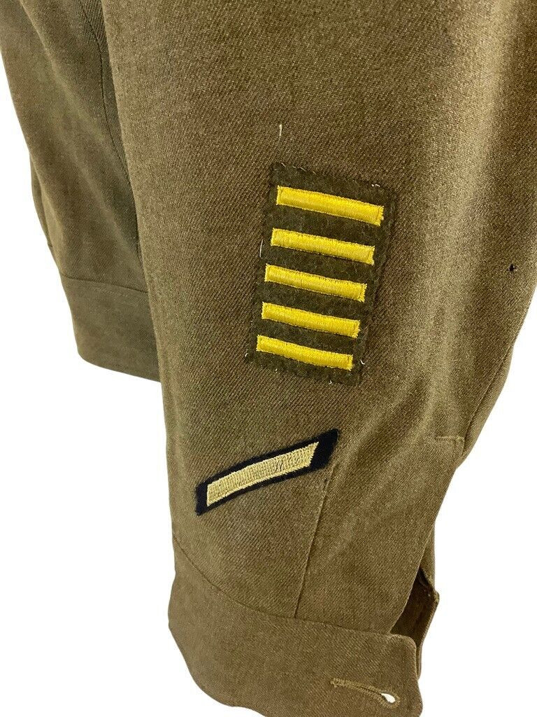 WW2 US Army Sgt Airborne Glider Troop Carrier Ike Jacket Uniform Tunic Size 38 WW2 US Army Sgt Airborne Glider Troop Carrier Ike Jacket Uniform Tunic Size 38