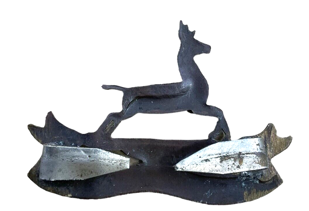 WW1 Canadian CEF Officers Bronze Dragoons RCD Cap Badge Insignia WW1 Canadian CEF Officers Bronze Dragoons RCD Cap Badge Insignia