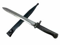 WW1 Imperial German Ersatz Bayonet & Scabbard