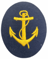 WW2 German Kriegsmarine Navy Boatswain Sleeve Insignia Patch