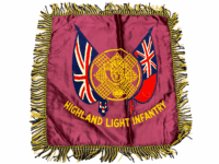 WW2 Canadian Highland Light Infantry Sweetheart Pillow Case 19 x 19 Inch
