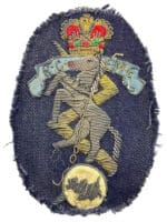 Royal Canadian Electrical Mechanical Engineers RCEME Bullion Blazer Crest Patch