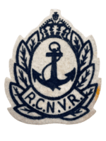 WW2 Canadian RCNVR Jacket Patch 4.5 Inch