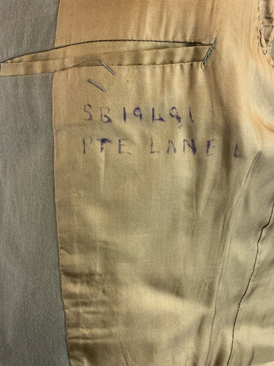 Canadian Korean War Highland Tropical Worsted Jacket 38 Chest Height 5'8 Named Canadian Korean War Highland Tropical Worsted Jacket 38 Chest Height 5'8 Named