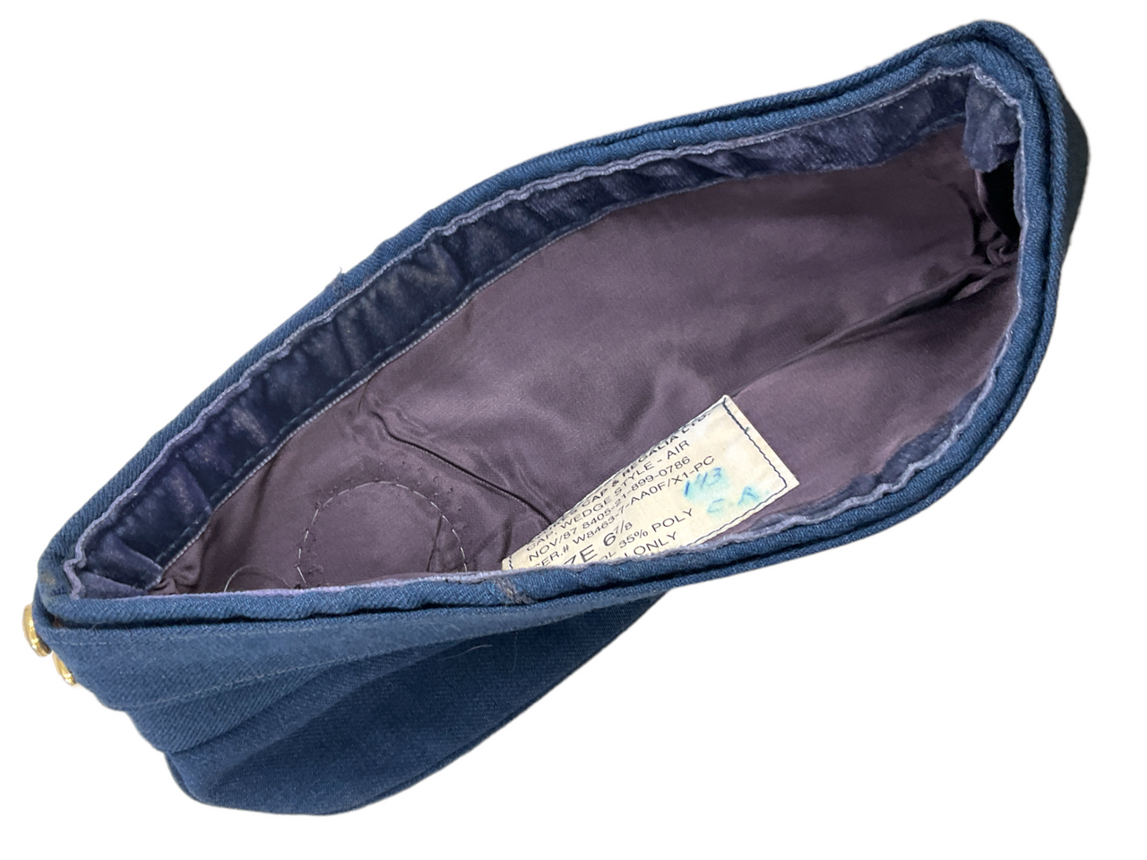 Canadian Forces RCAF Logistics Wedge Cap Size 6 7/8 Canadian Forces RCAF Logistics Wedge Cap Size 6 7/8