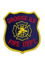 US Grosse Ile Michigan Fire Department Patch