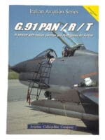 Italian Air Force G.91 Pan R T Fighter Soft Cover Reference Book