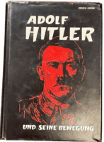 WW2 German Adolf Hitler and His Movement GERMAN TEXT Hardcover Reference Book