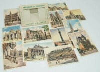Post WW2 Era Brussels In Colour 12 x Postcards