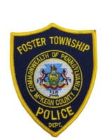 US Foster Township  Pennsylvania Police Patch